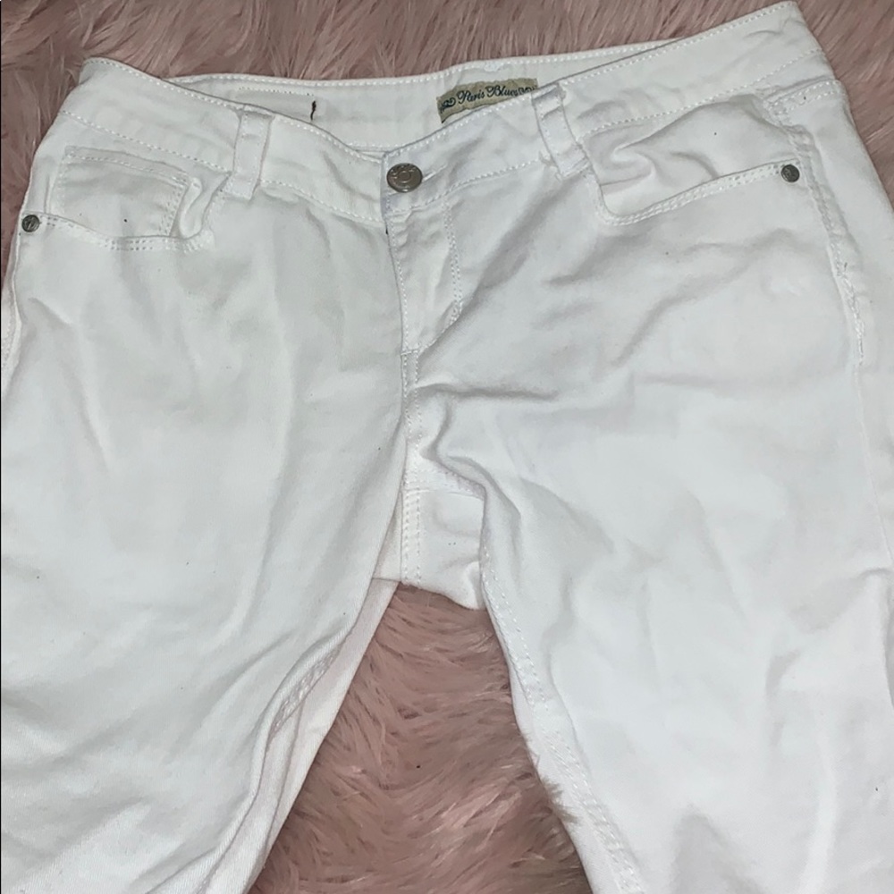 White jeans